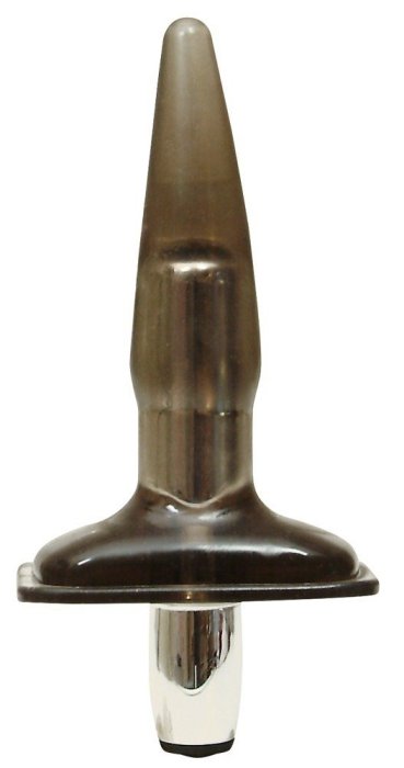 Butt Plug You2Toys »Silver Vibrating« 15 cm - Argintiu##