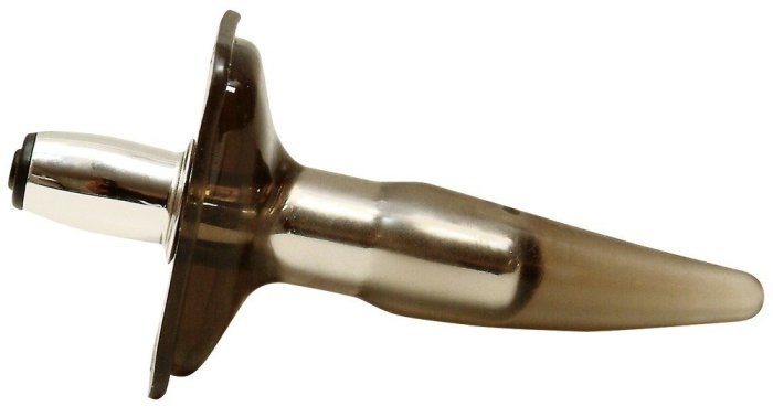 Butt Plug You2Toys »Silver Vibrating« 15 cm - Argintiu##