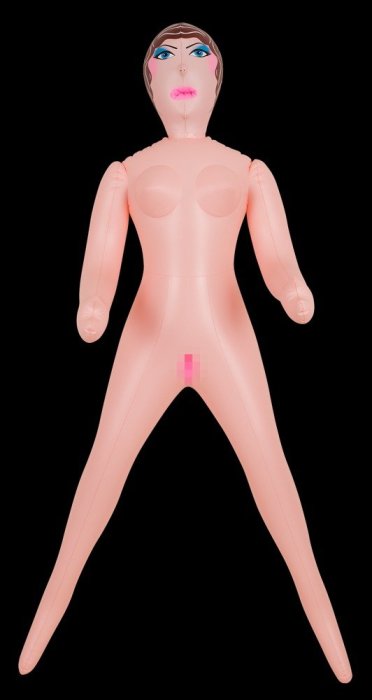 Papusa Gonflabila You2Toys »Puppe Little Joan« 152 cm - Natural - detaliu finisaj