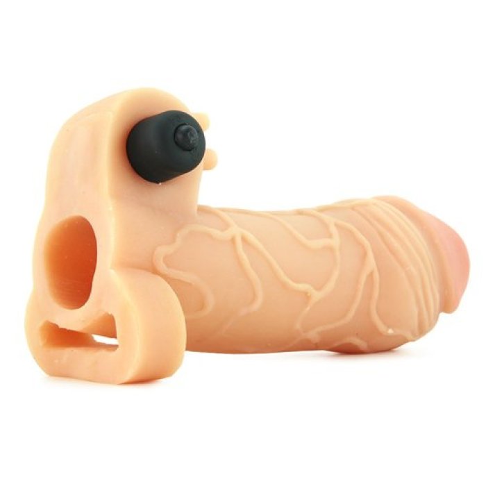 +33% Vibrating Real Feel 1" Pipedream X-TENSIONS - dimensiuni complete