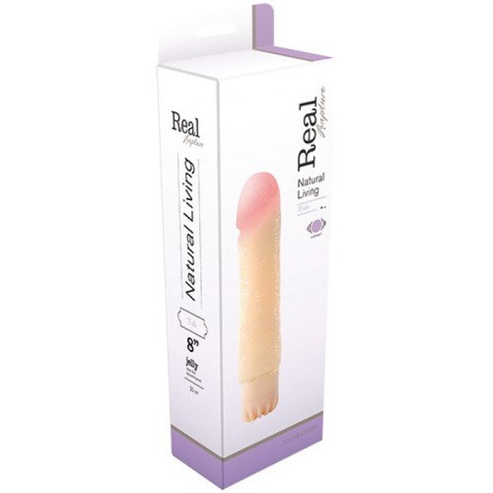 Vibrator Toyz4Lover »Real Rapture« 20 cm - Natural - culoare si material