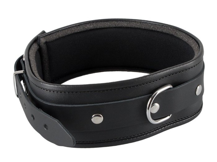 Zgarda  ZADO "Leather Collar" - Negru##