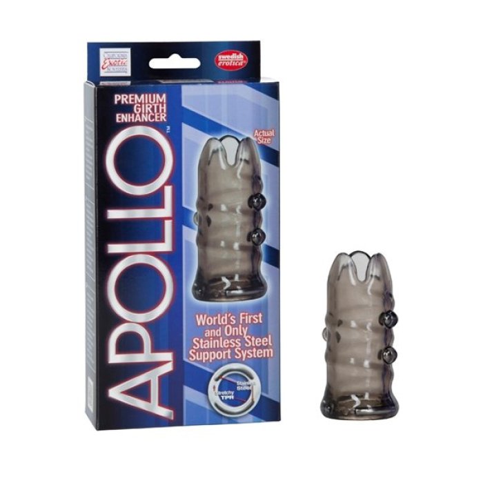 Manson Penis cu Bile Metalice Apollo Premium - dimensiuni complete
