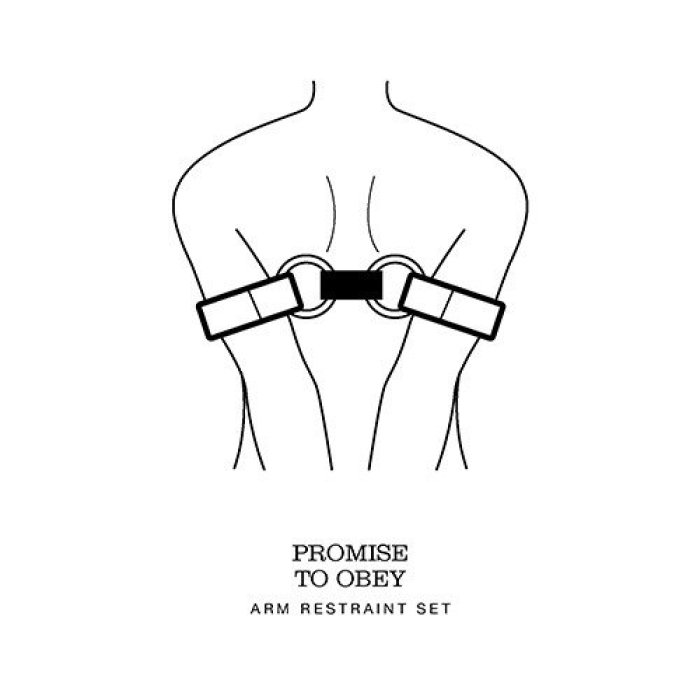 Fifty Shades Of Grey - Catuse Promise To Obey - dimensiuni complete