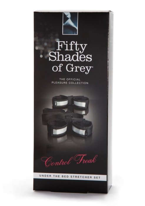 Fifty Shades Of Grey - Control Freak Under The Bed Stretcher Silver - vedere laterala