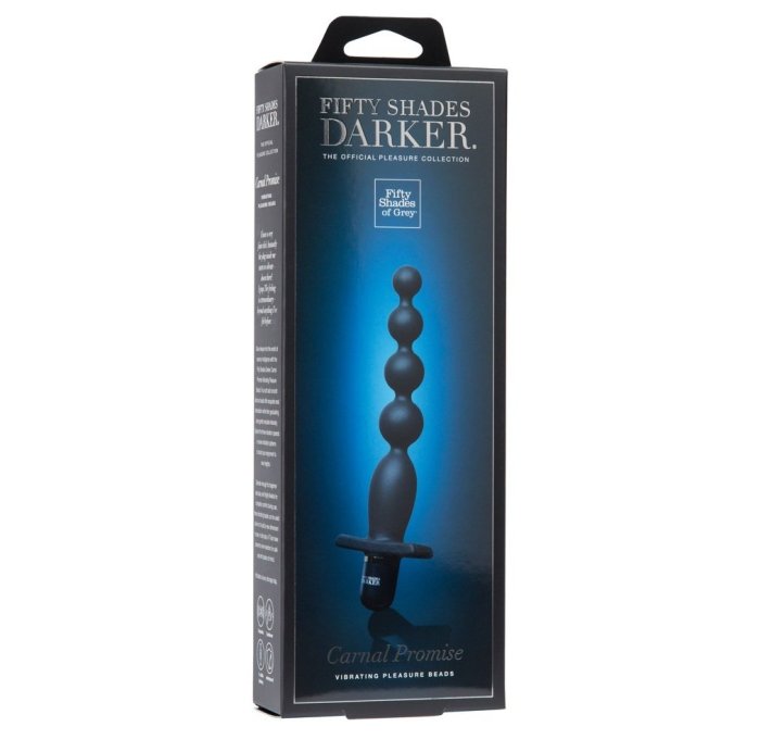 Fifty Shades Of Grey - Vibrator Anal Carnal Promise - culoare si material