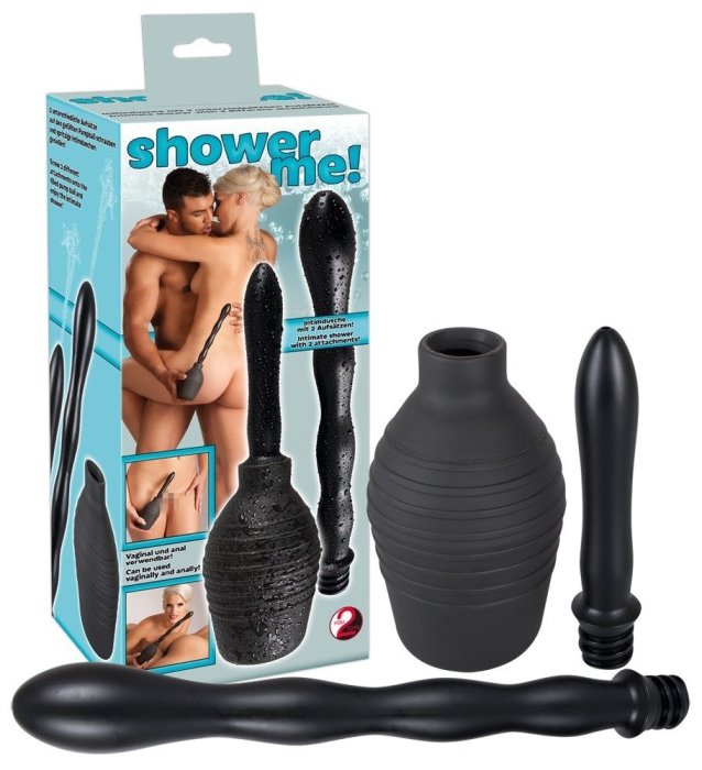 Irigator Intim You2Toys "Shower Me" - Negru