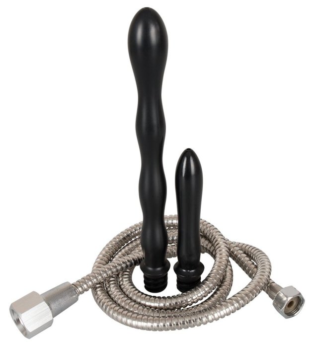 Irigator Intim You2Toys "Shower Me Deluxe" - Negru - vedere frontala