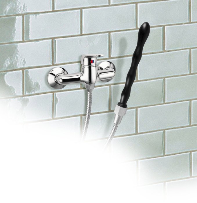 Irigator Intim You2Toys "Shower Me Deluxe" - Negru - accesorii incluse