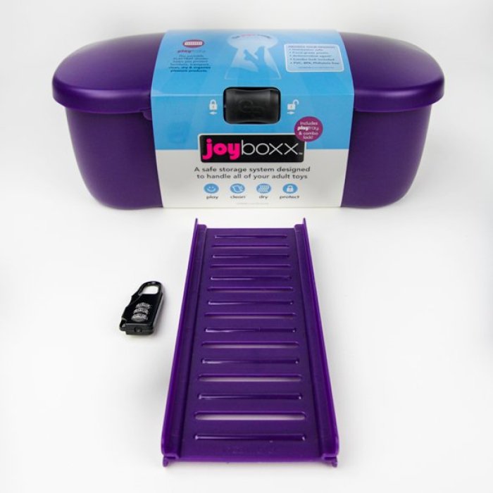 JOYBOXX - Hygienic Storage System Purple - detaliu finisaj
