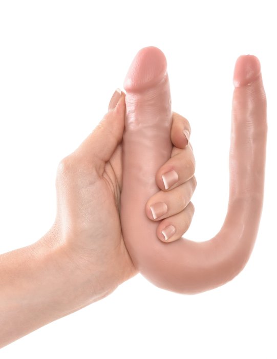 Dildo Dublu Ultrarealistic King Cock 34 cm - detaliu finisaj