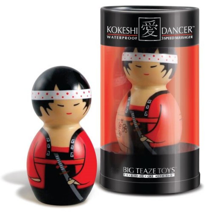 Kokeshi Dancer Body Massager Boy - vedere frontala