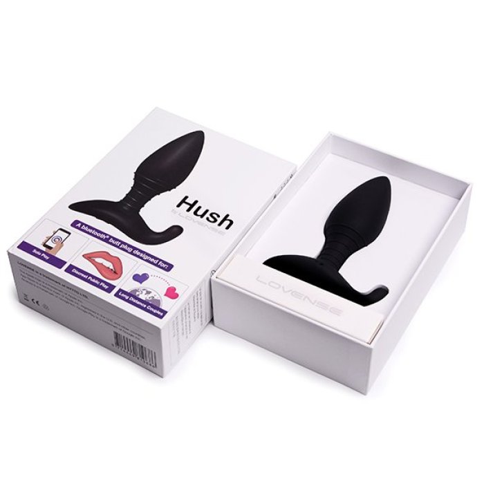 Lovense - Hush Butt Plug - dimensiuni complete