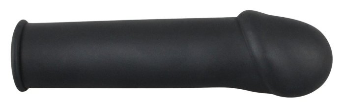 Prelungitor Penis Negru +2cm - culoare si material
