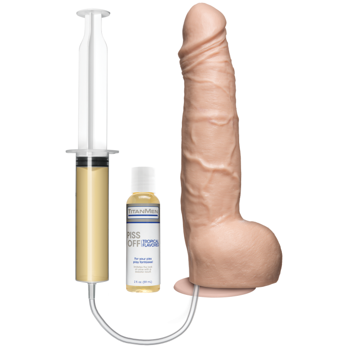 Dildo Doc Johnson "TitanMen" 27 cm - Natural - vedere frontala