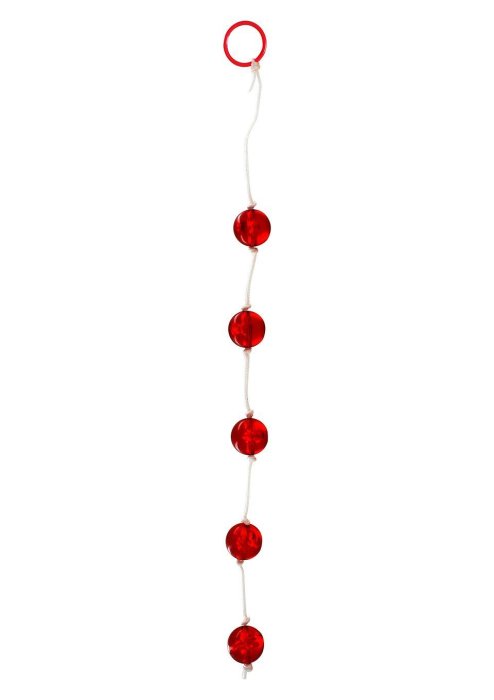 Bile Anale Red 4 Love Beads - detaliu design