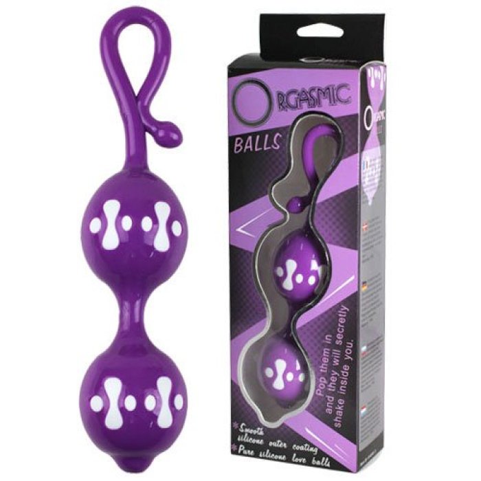 Bile Vaginale Kegel Lybaile "Orgasmic" 15,5 cm -Violet