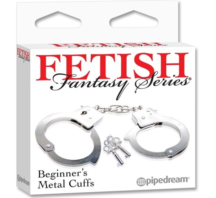 Catuse Metal Pipedream "Handcuffs" - Argintiu