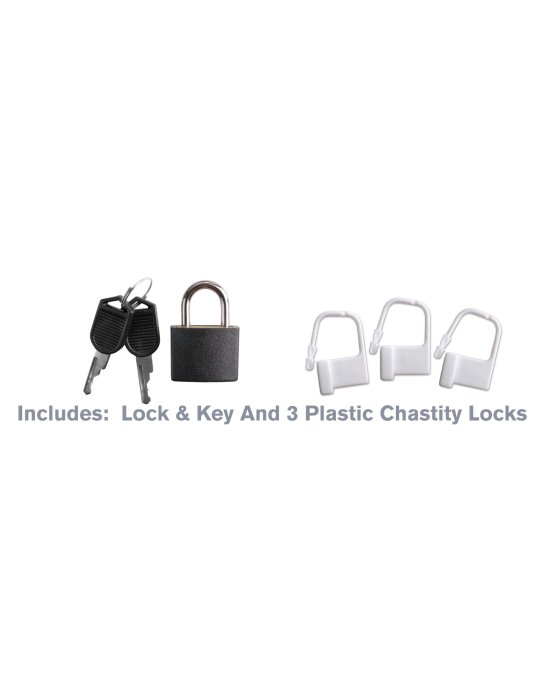 Centura Castitate Fantasy C-Ringz Hardcore Silicone Penis Blocker - detaliu finisaj