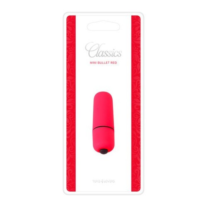 Vibrator Toyz4Lovers »Mini Bullet« 5,5 cm - Rosu