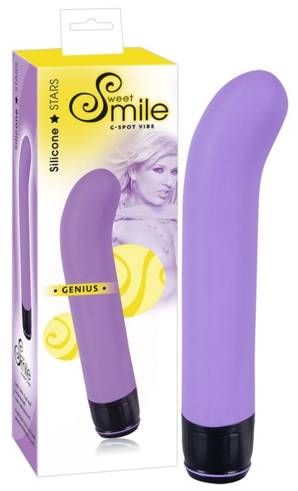Vibrator Smile G-Spot Purple - vedere frontala