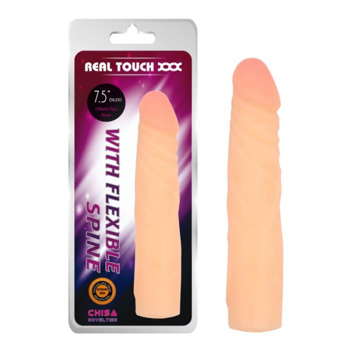 Dildo Chisa Novelties "Real Touch" 19 cm - Natural