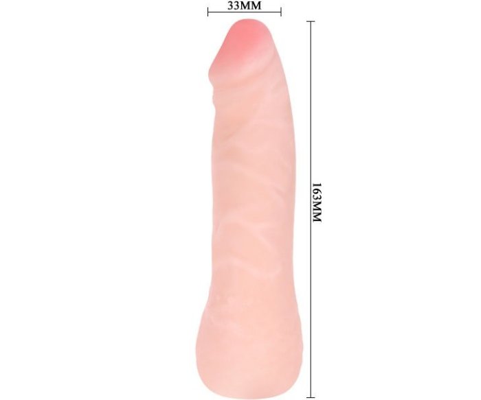 Dildo Realistic Baile "Sextoy" 16cm - Natural##