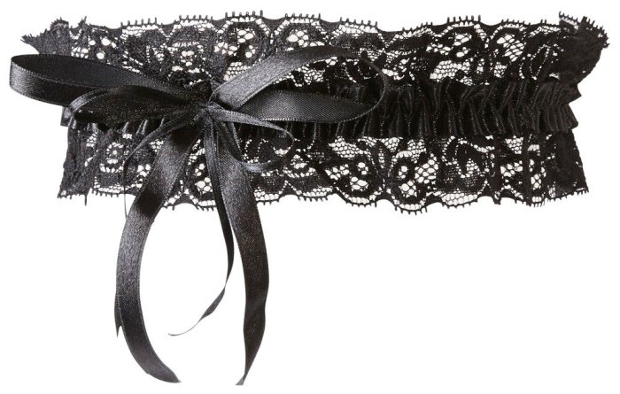 Jartiera Black Garter - Negru