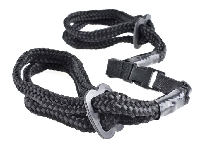 Kit Bondage Imobilizare Rope Cuffs - vedere laterala