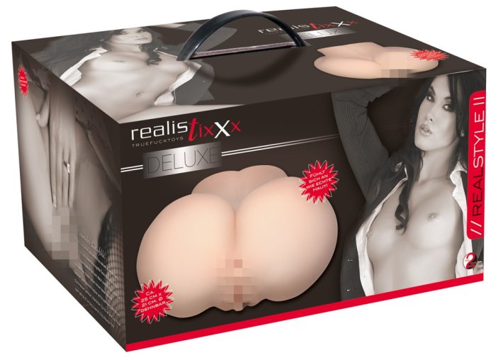 Masturbator Realistixxx "Big Pussy" 25 cm - Natural##