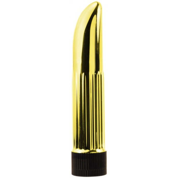 Mini Vibrator Seven Creations "Lady Finger" 13,4 cm - Galben - vedere frontala