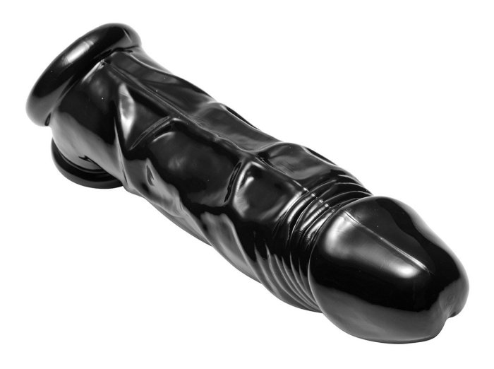 Prelungitor Penis Negru Master, Size Matters - dimensiuni complete