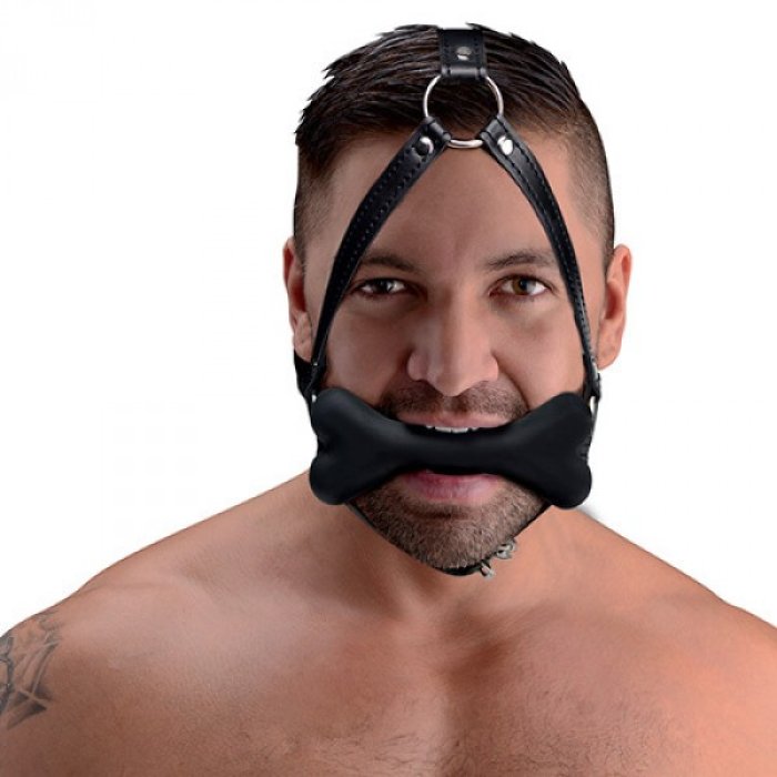 Master Series Hound Bone Gag Head Harness#