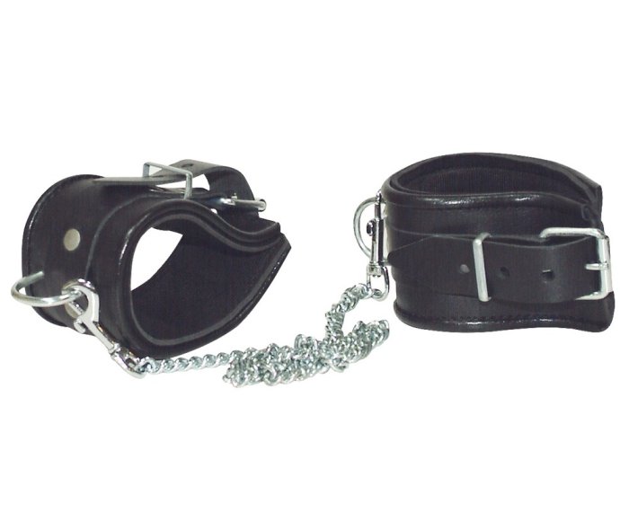 Catuse Picioare ZADO "Learther Cuffs" - Negru##