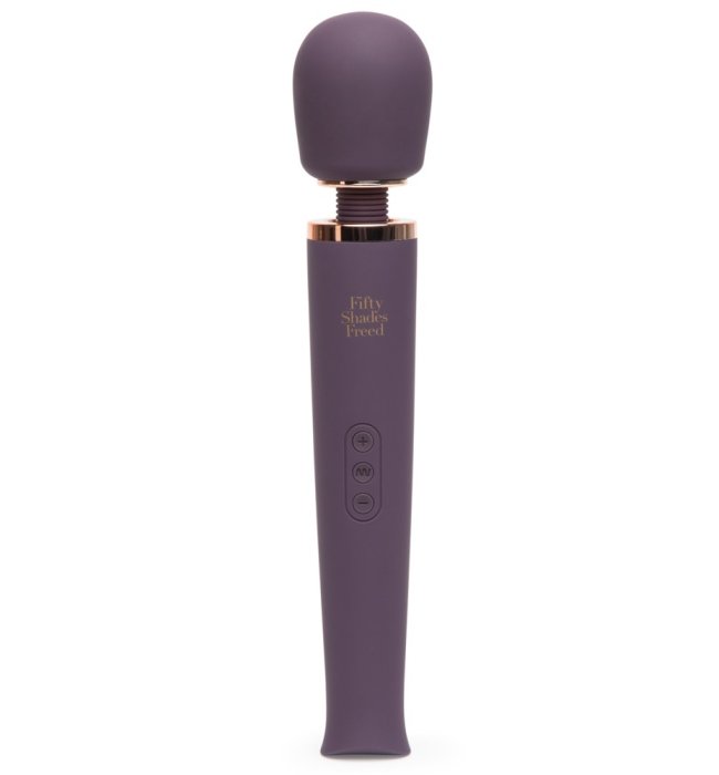 Fifty Shades Freed Massage Wand Awash with Sensation - detaliu design