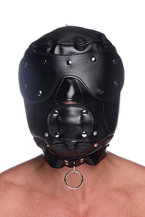 Masca BDSM Muzzled Universal Master Series - culoare si material
