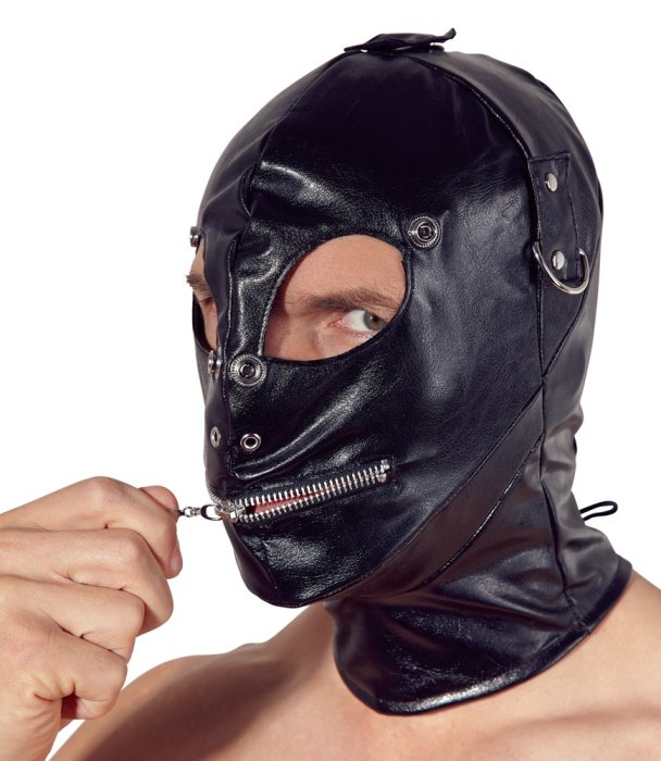Cagula  Fetish Collection "Hannibal" - Negru##