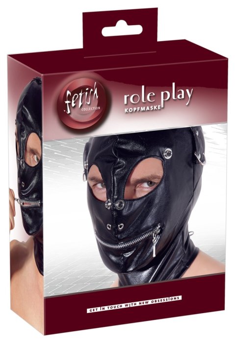 Cagula Fetish Collection "Hannibal" - Negru