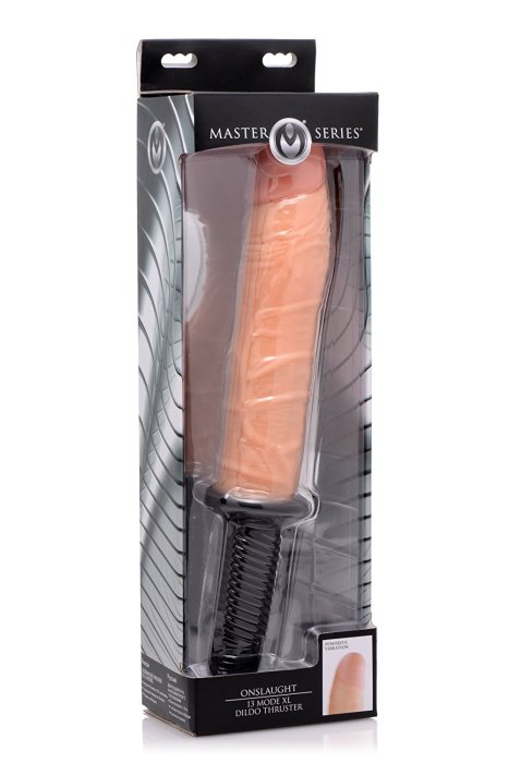 Onslaught 13 Model XL Vibrator Thruster Master Series - detaliu finisaj