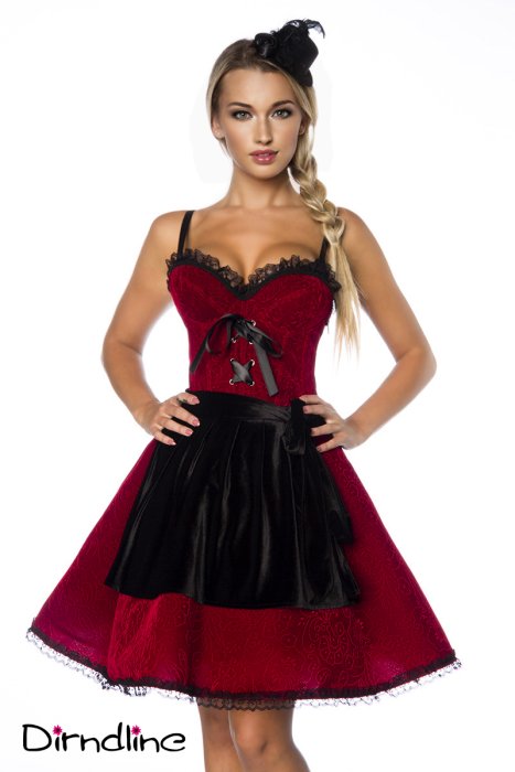Oktoberfest Costum Saresia - Rosu