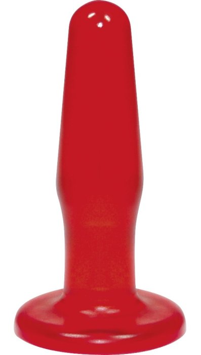 Butt Plug Anal Bad Kitty "Naughty Toys" 12 cm - Rosu##