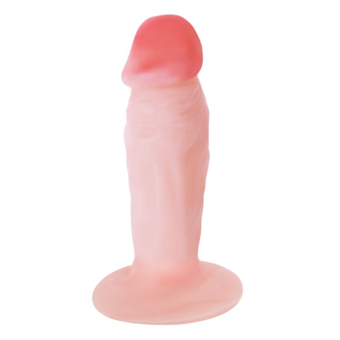 Dildo Realistic Lybaile "The Little Stud" 11 cm - Natural - culoare si material