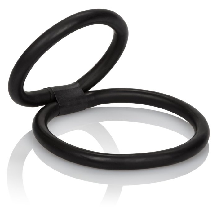 Inel California Exotics "Double Helix" Negru##