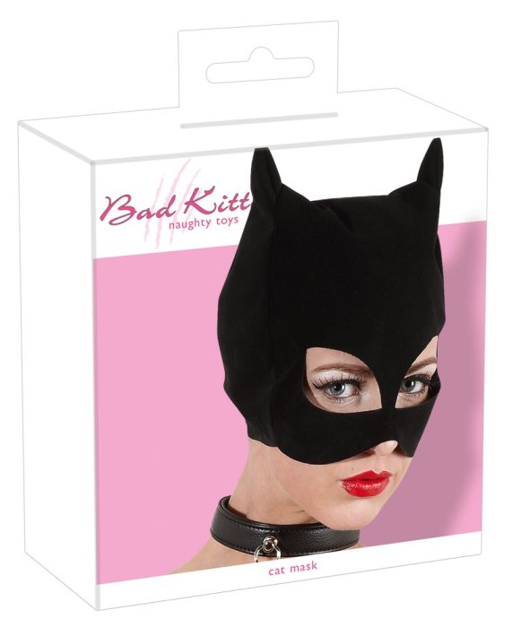 Masca Pisica Bad Kitty - Neagra## - dimensiuni complete