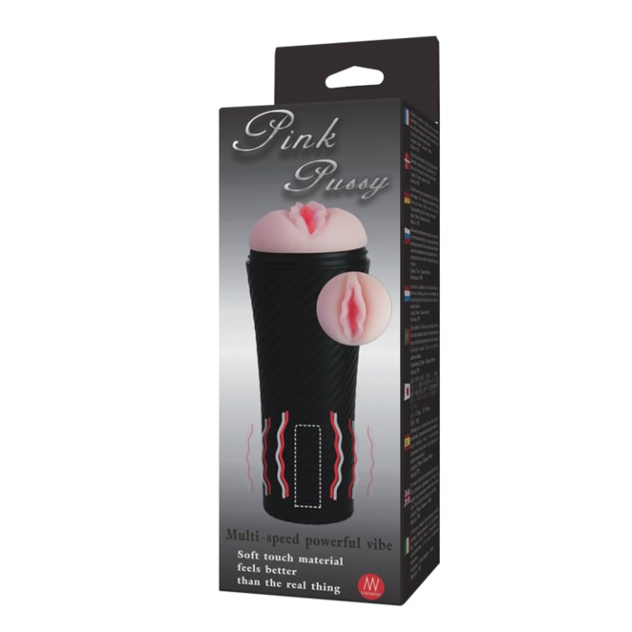 Masturbator Lybaile "Pink Pussy Fleshlight" 21 cm - Natural##