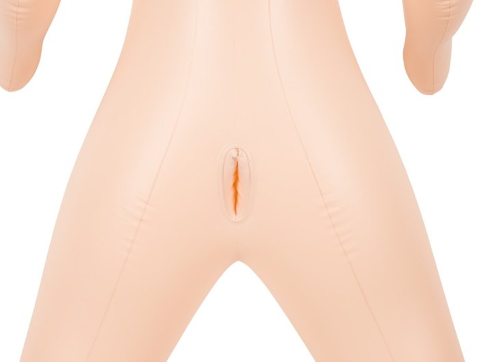 Papusa Gonflabila Transexuala Penis Dildo 3D - detaliu ambalaj
