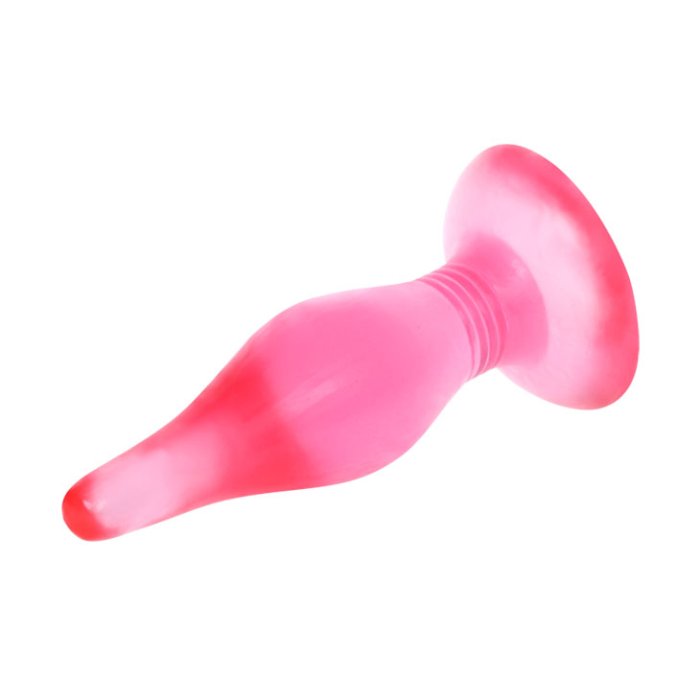 Plug Anal Silicon Roz - dimensiuni complete
