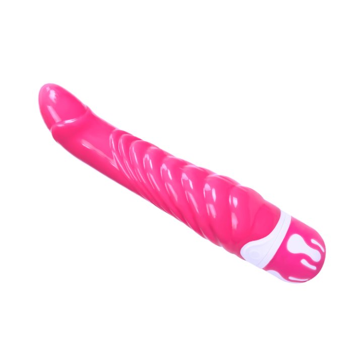 Vibrator Roz Realistic Cock - dimensiuni complete