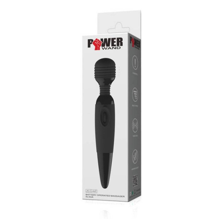Aparat Masaj Erotic Power Black - vedere laterala
