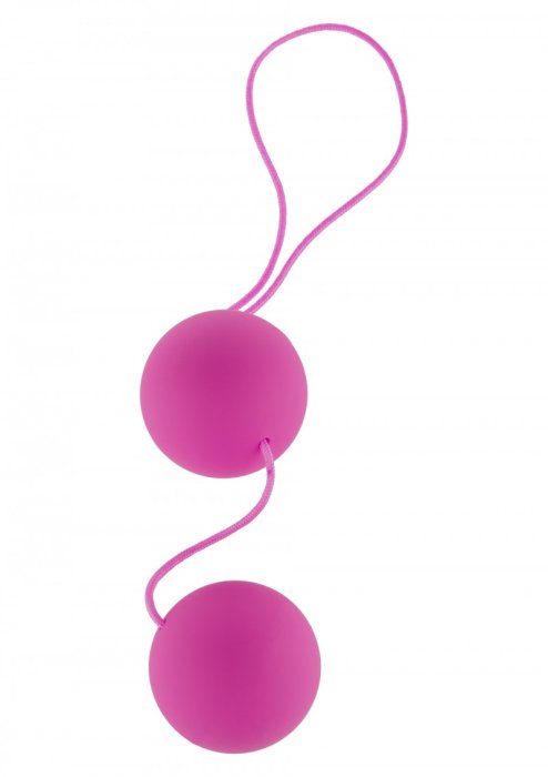Bile Vaginale Kegel ToyJoy "Funky Love Balls" 21 cm - Rosu##